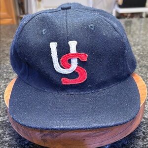 Classic Navy Blue Cap with US Logo